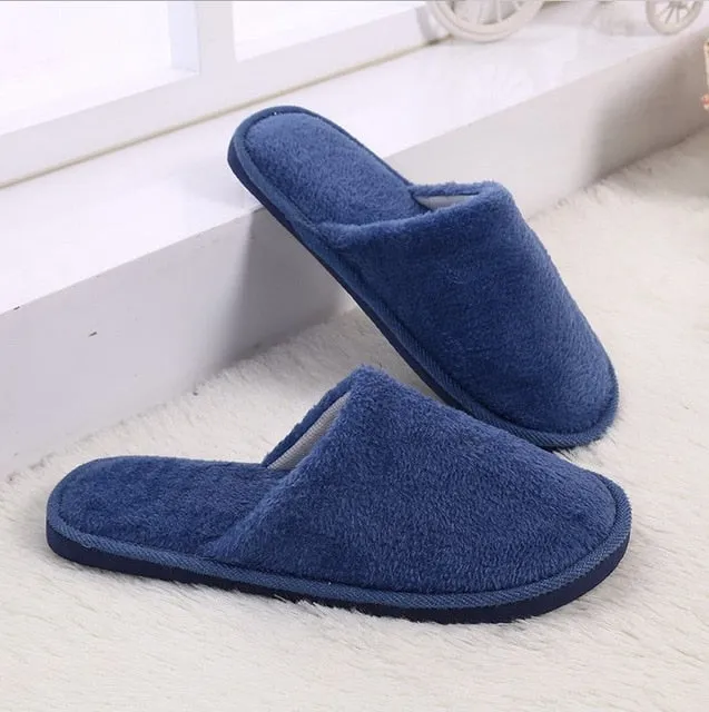 2019 Women Men Shoes Slippers Men Warm Home Plush Soft Slippers Indoors Anti-skid Winter Floor Bedroom Shoes chaussures femme