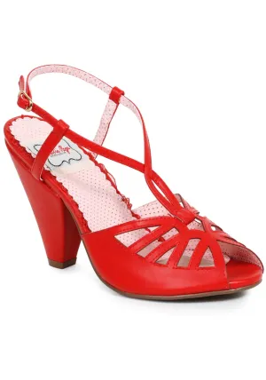 4 Keyhole Ankle Strap Sandal