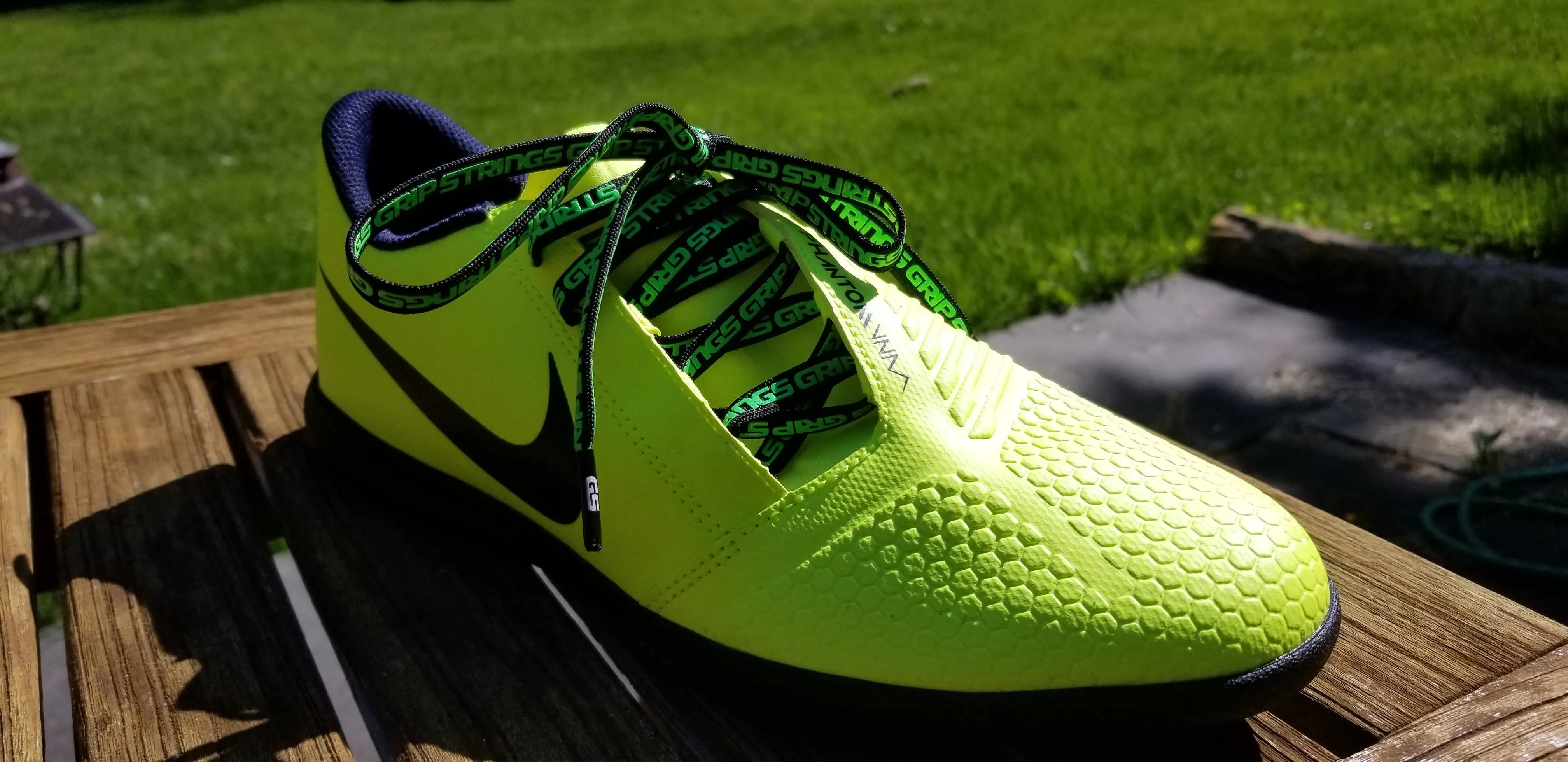 47" Green on Black