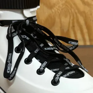 50/50 laces - black/grey