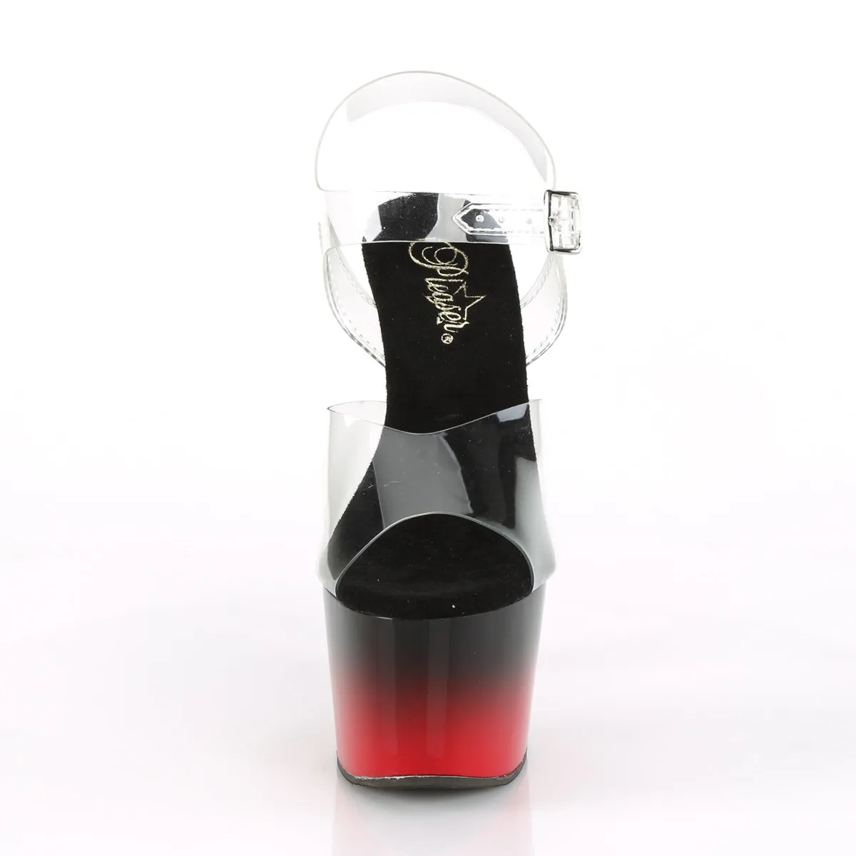 ADORE-708BR-H  Clear/Black-Red