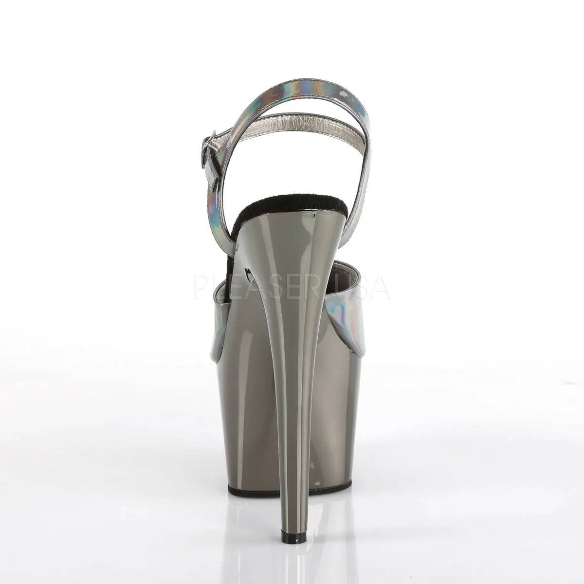ADORE-709HGCH  Pewter Hologram/Pewter Chrome