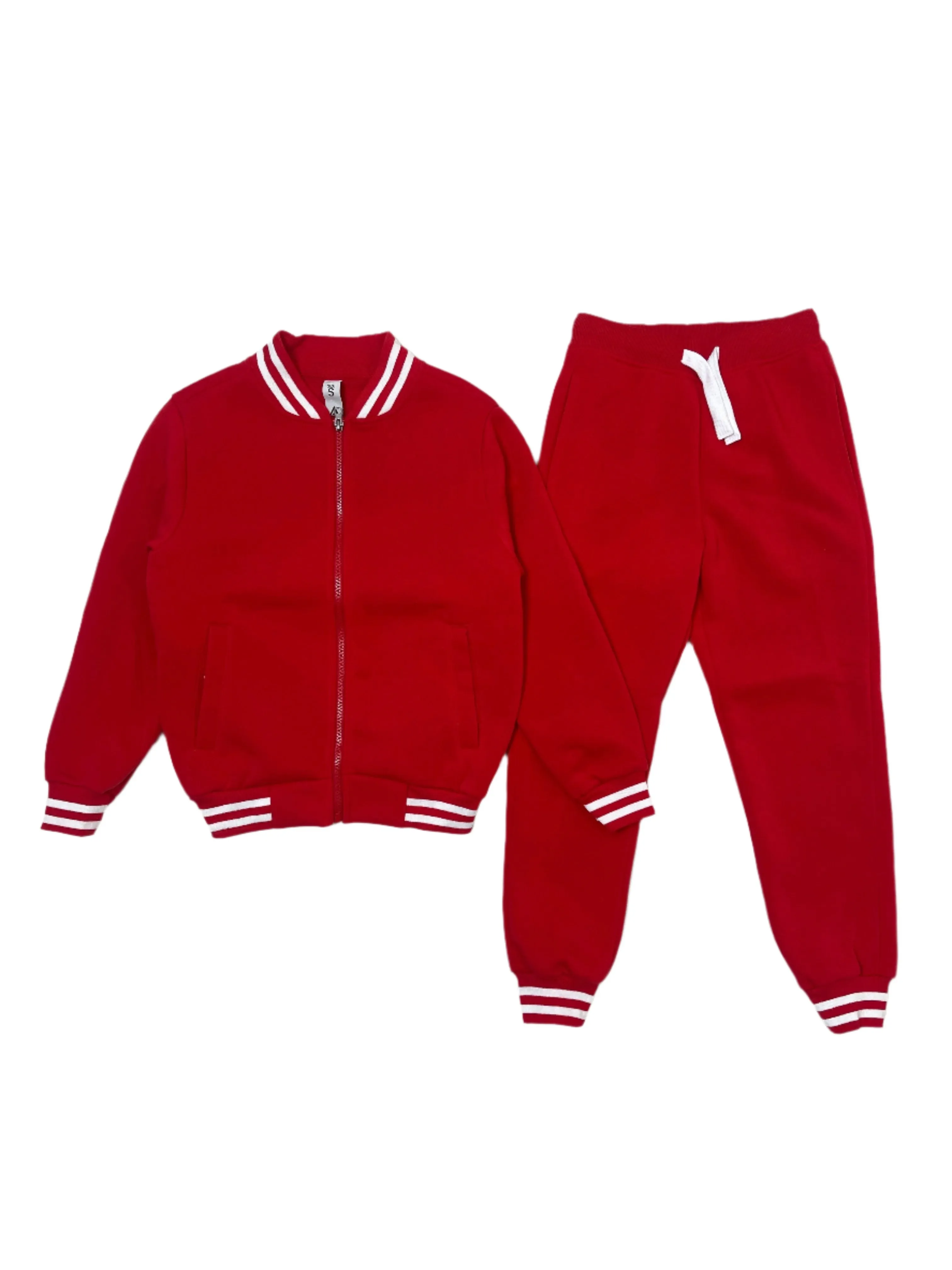 AF18595K-Kid's Varsity Fleece Set(8PCS)