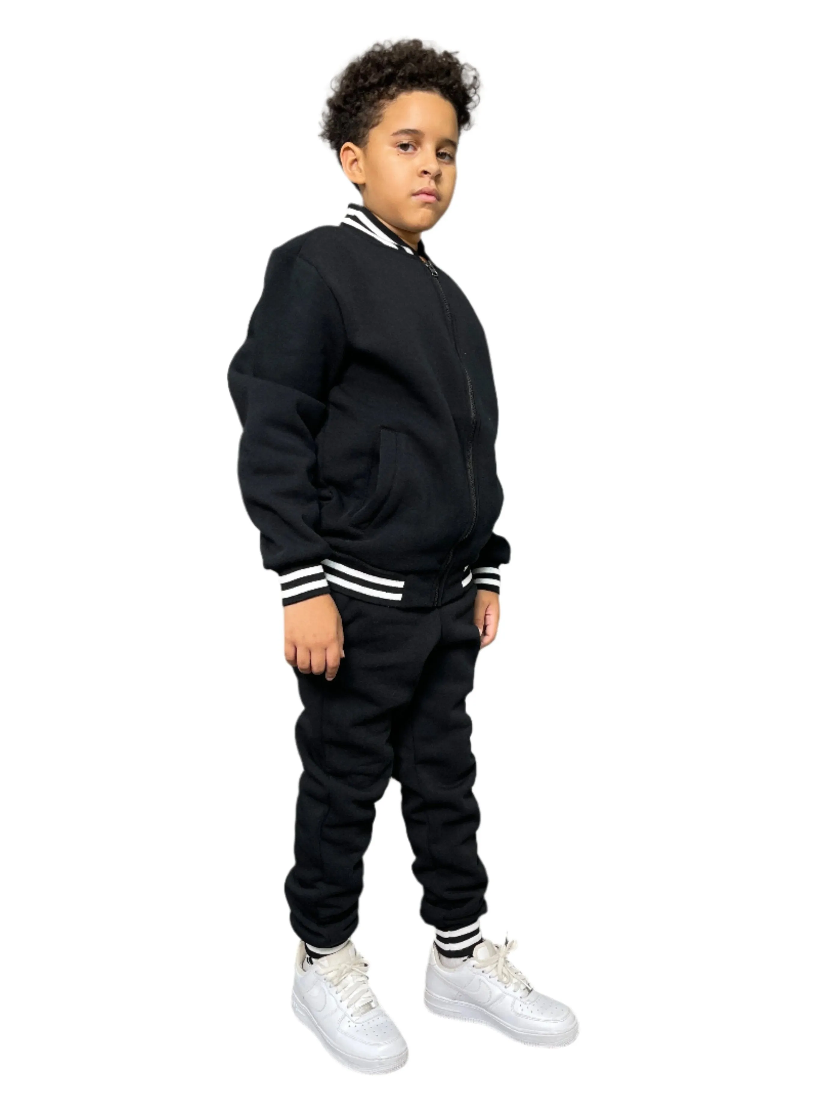 AF18595K-Kid's Varsity Fleece Set(8PCS)