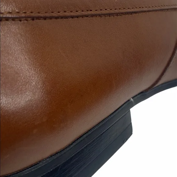 Alfani Truman Tan Bit Slip On Loafer Shoes