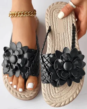 Anouk – Gevlochten Slippers voor Lente/Zomer