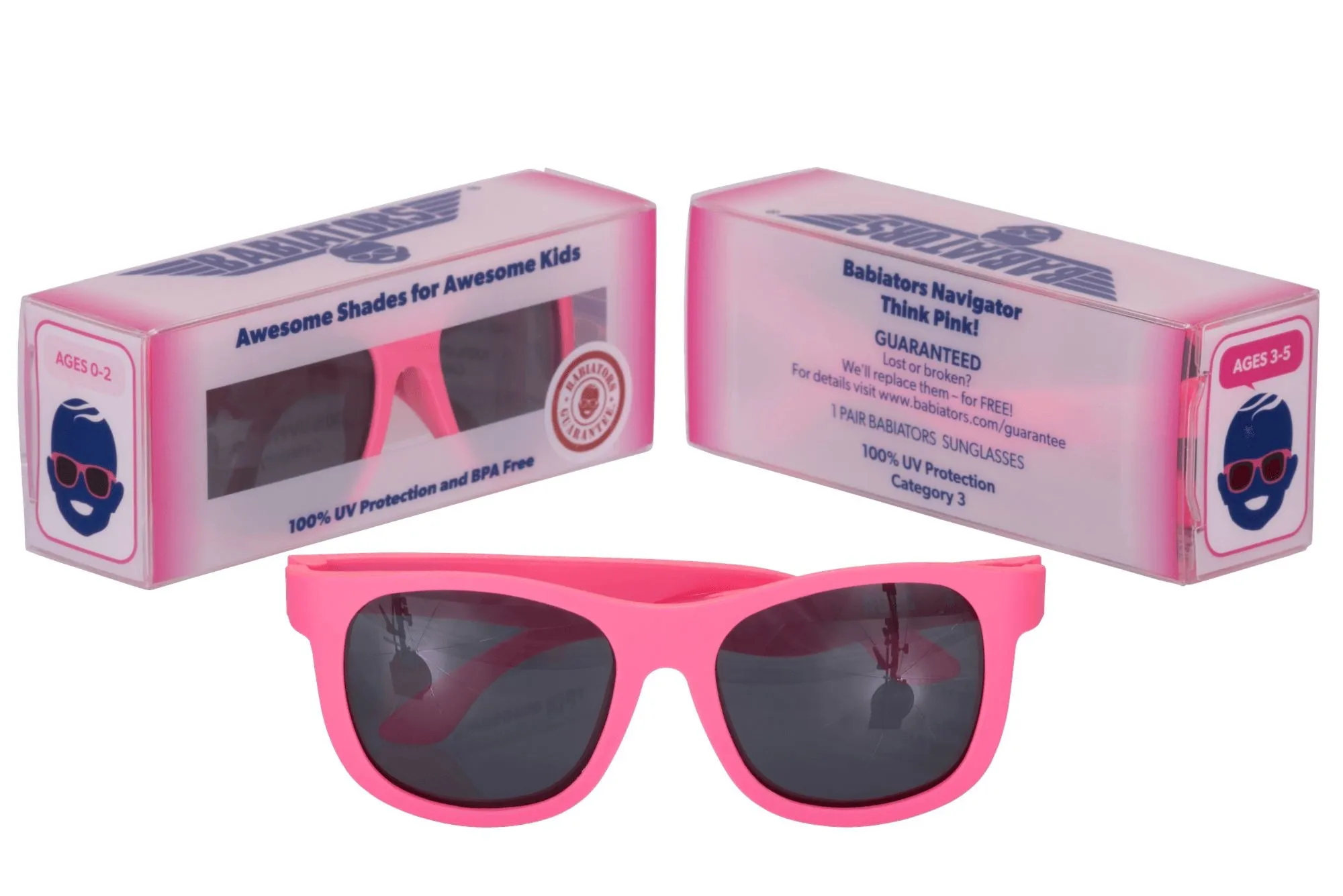 Baby & Toddler Girl Think Pink! Navigator Sunglasses