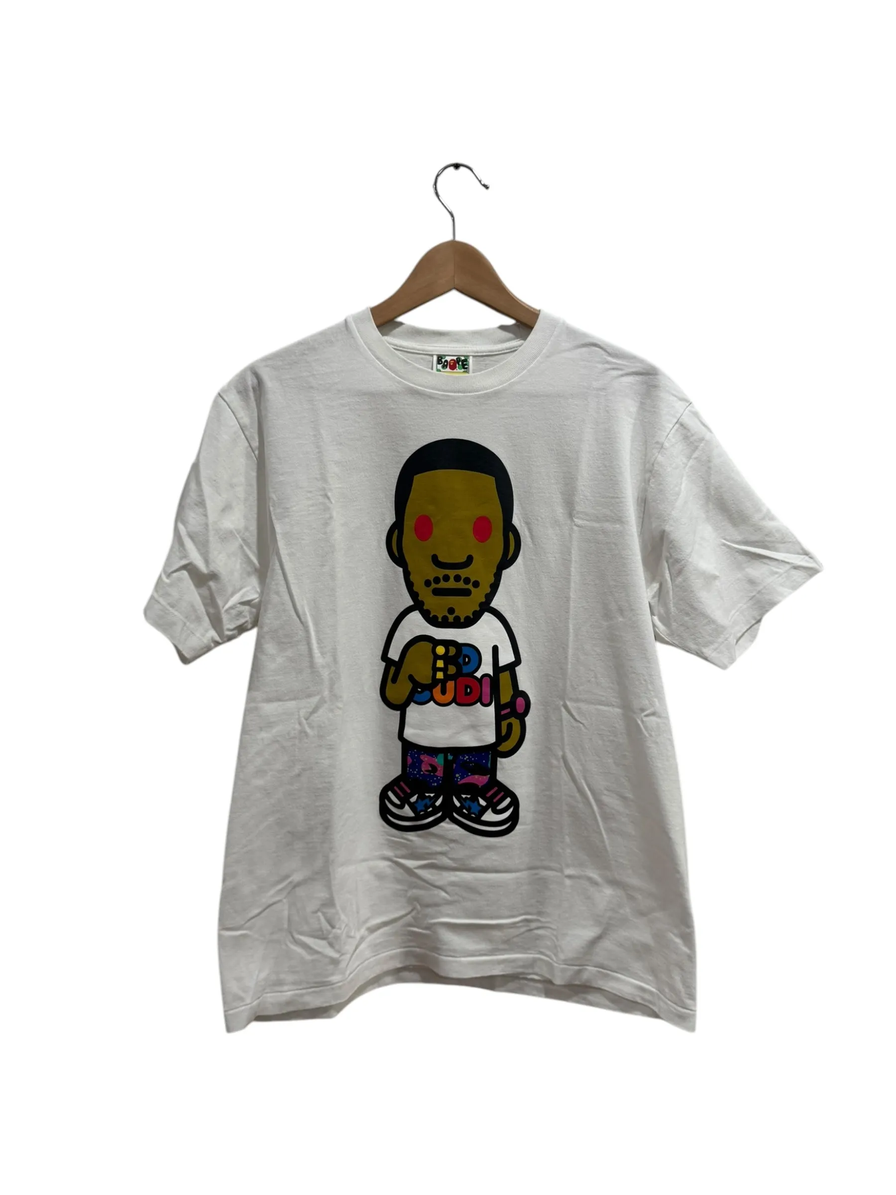 BAPE x Kid Cudi #1 Tee White