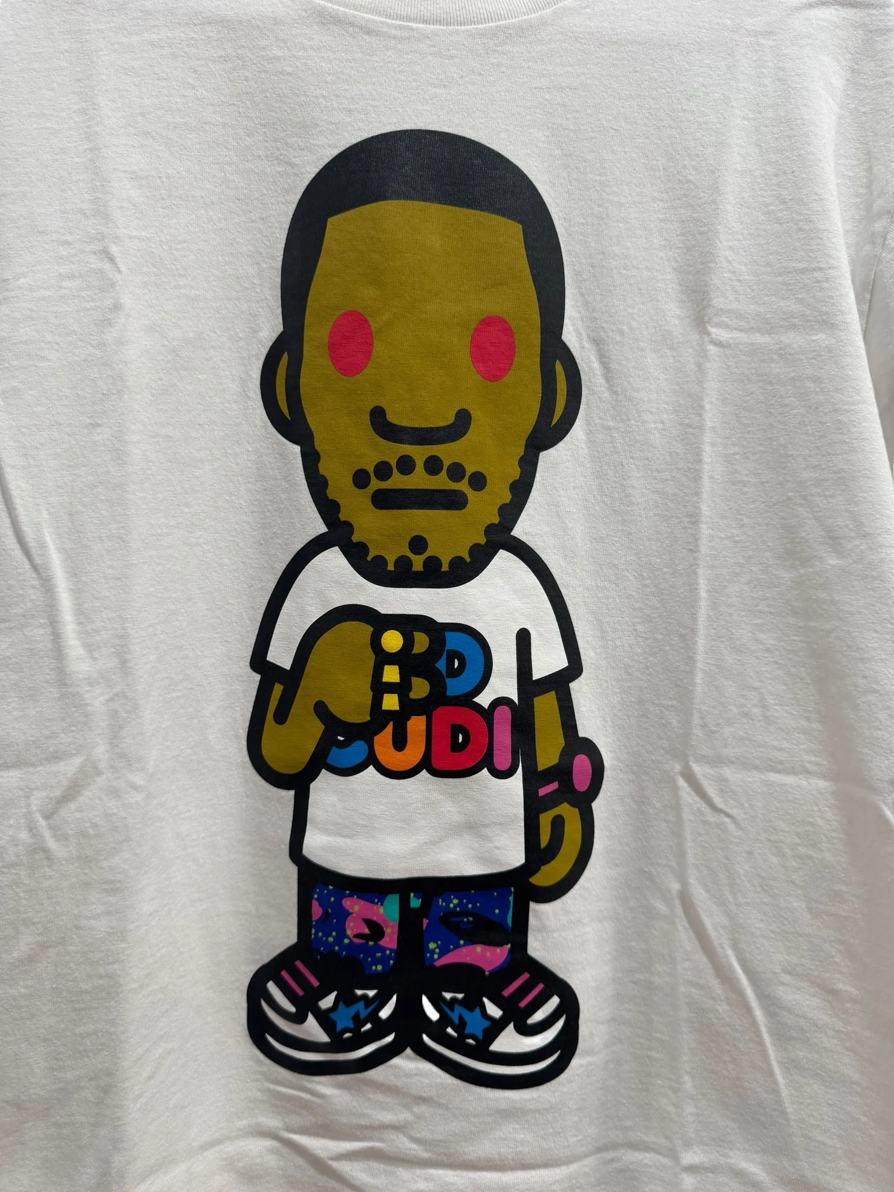 BAPE x Kid Cudi #1 Tee White
