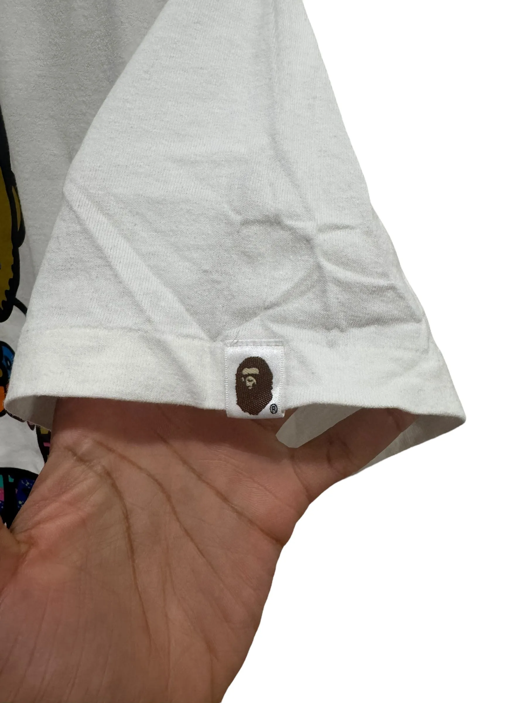 BAPE x Kid Cudi #1 Tee White