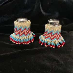 Beaded Set of Salt & Pepper Shaker