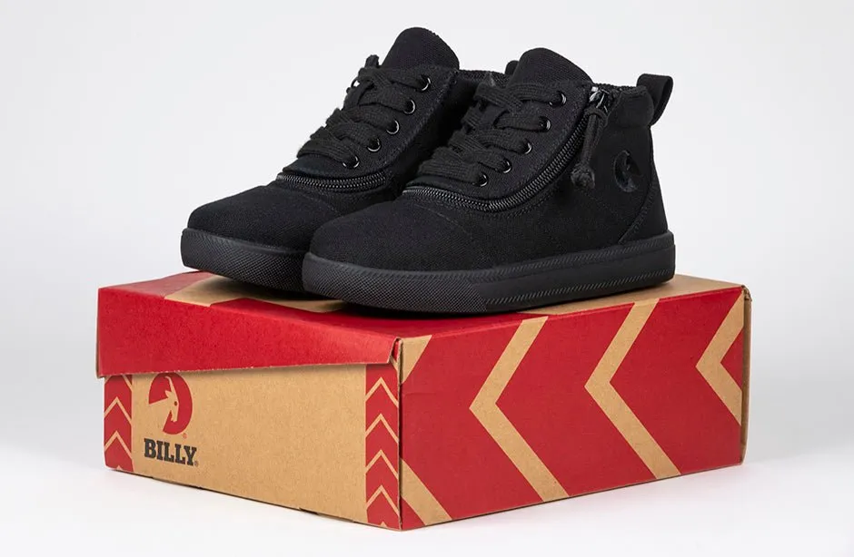 Billy Black to the Floor BILLY D|R Short Wrap High Tops