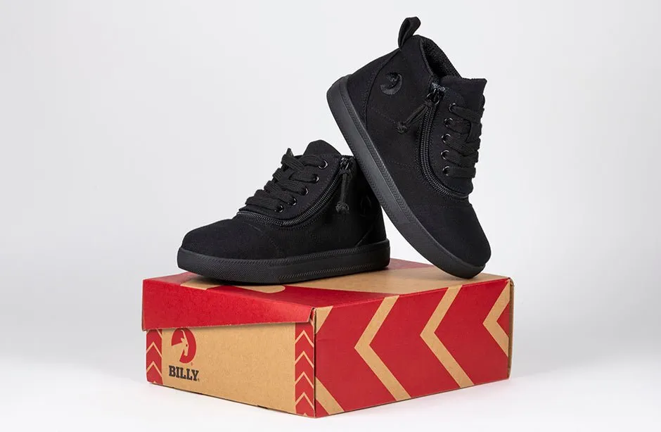 Billy Black to the Floor BILLY D|R Short Wrap High Tops
