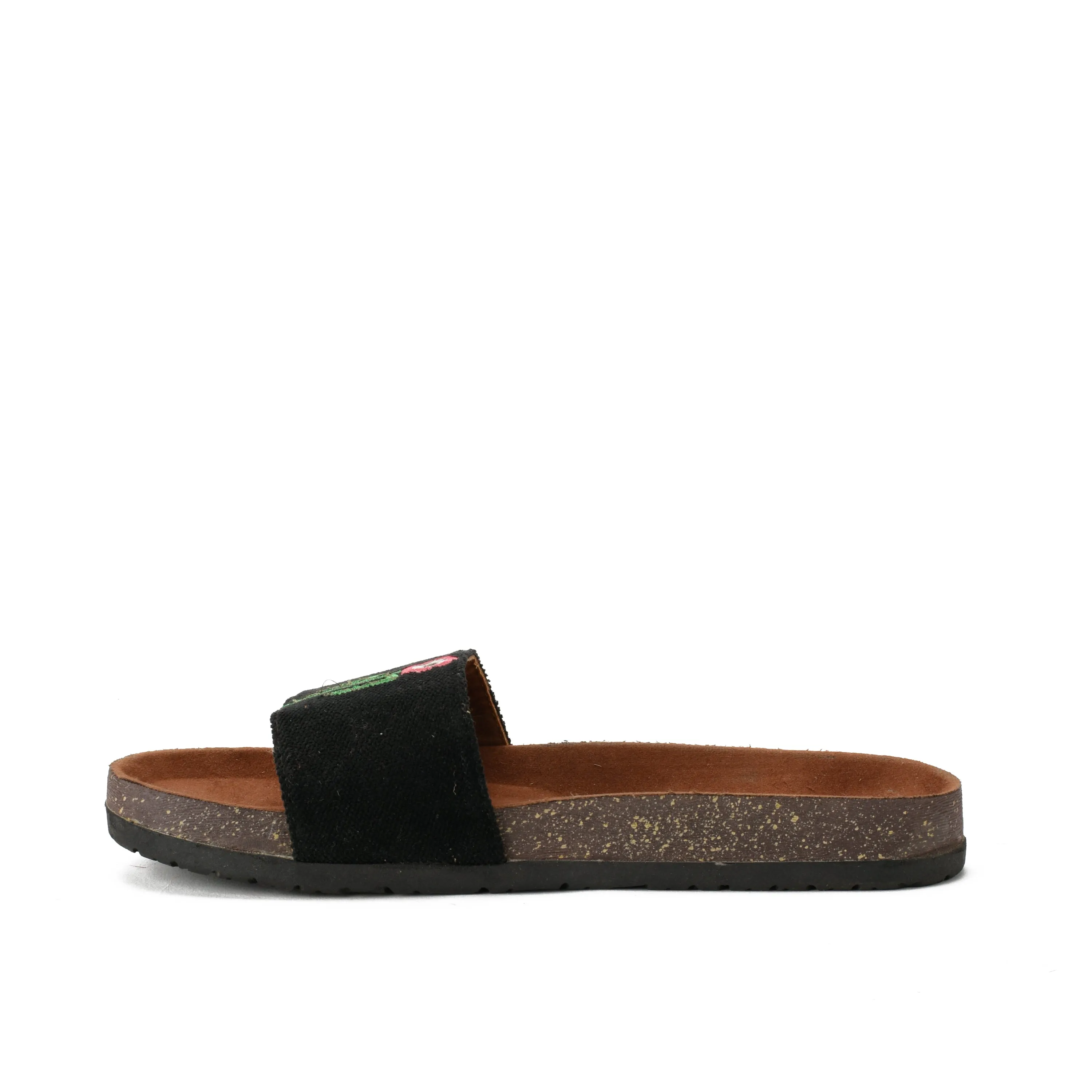 Black Cactus Slipper