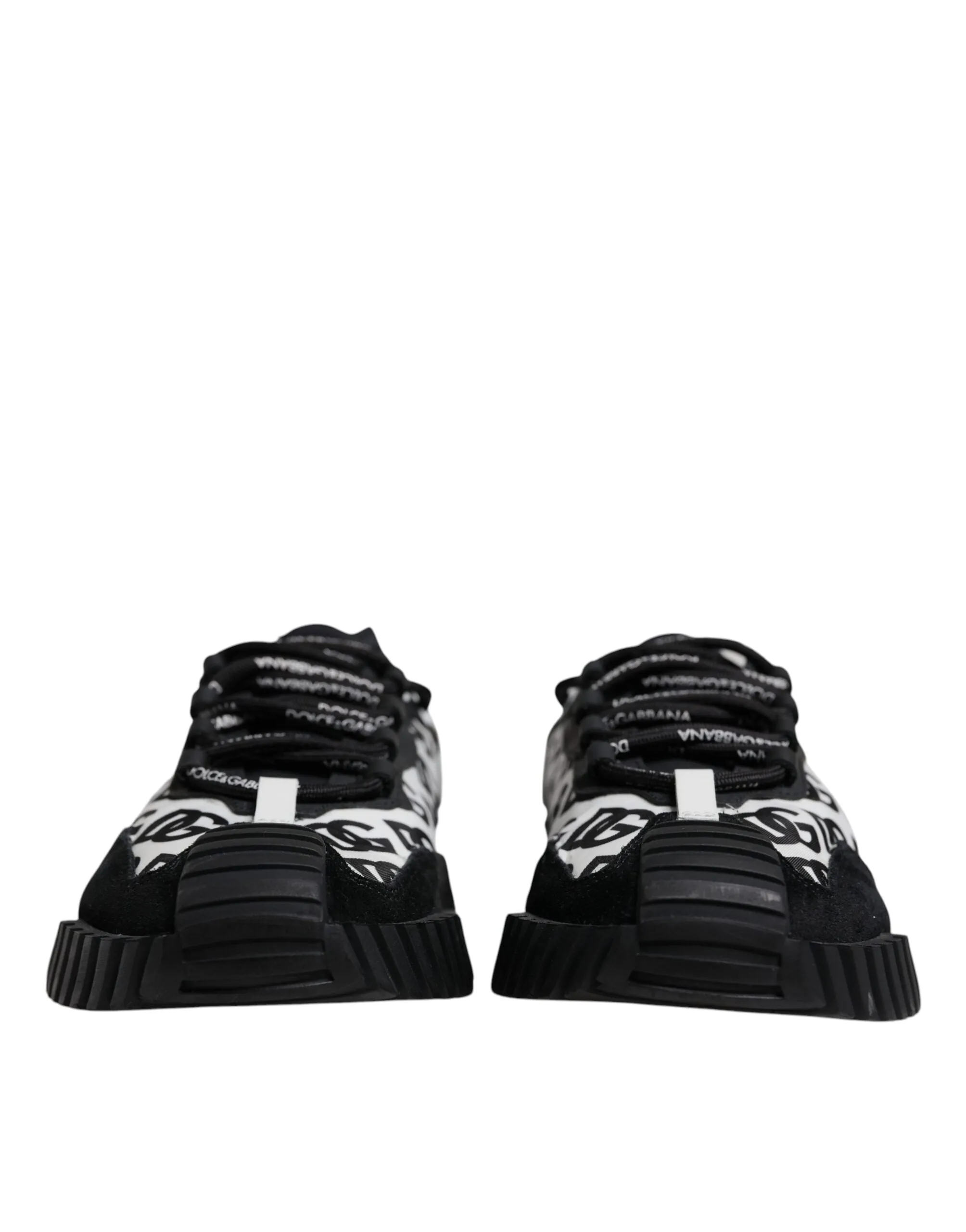 Black Logo Lace Up Low Top NS1 Sneakers Shoes