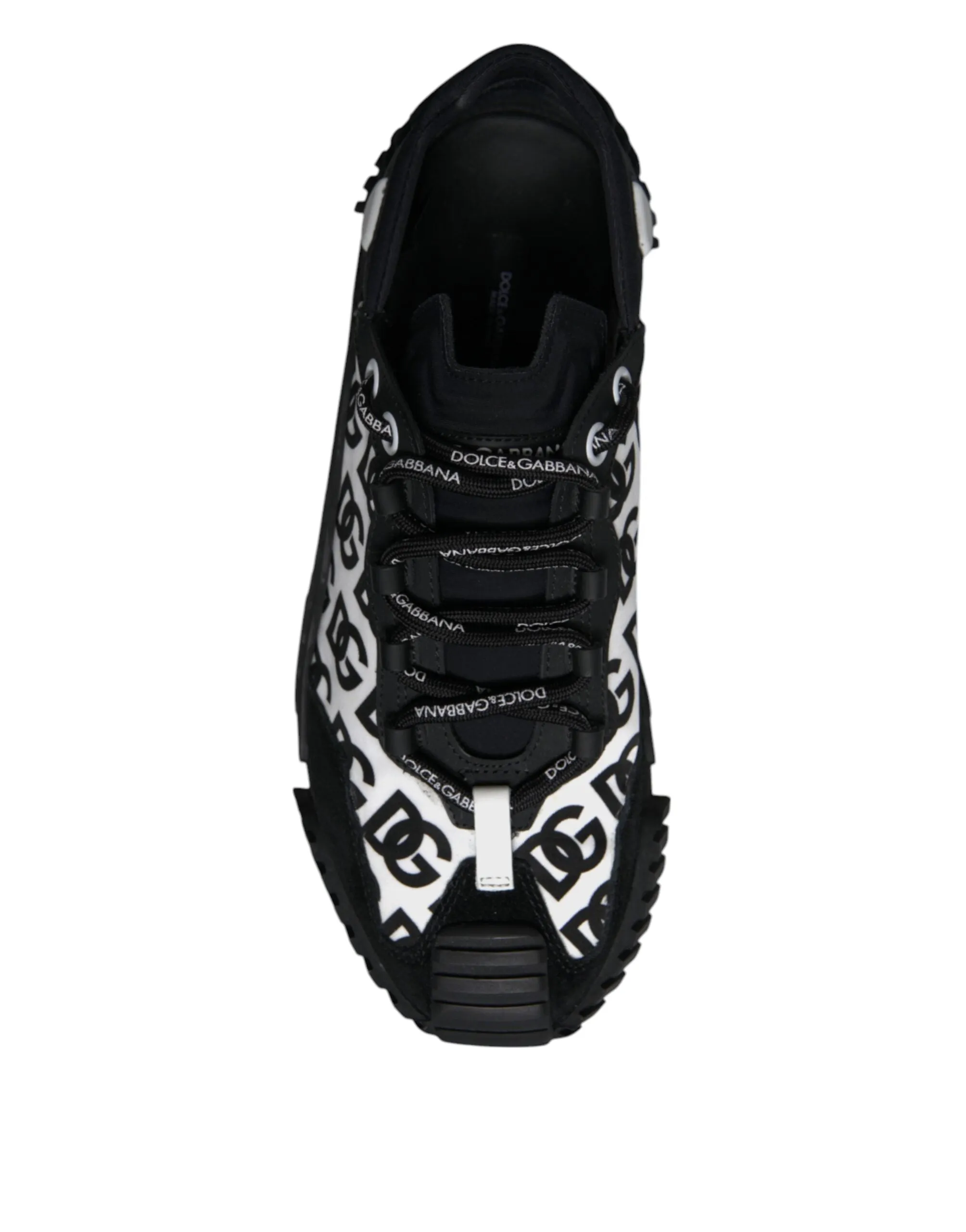 Black Logo Lace Up Low Top NS1 Sneakers Shoes