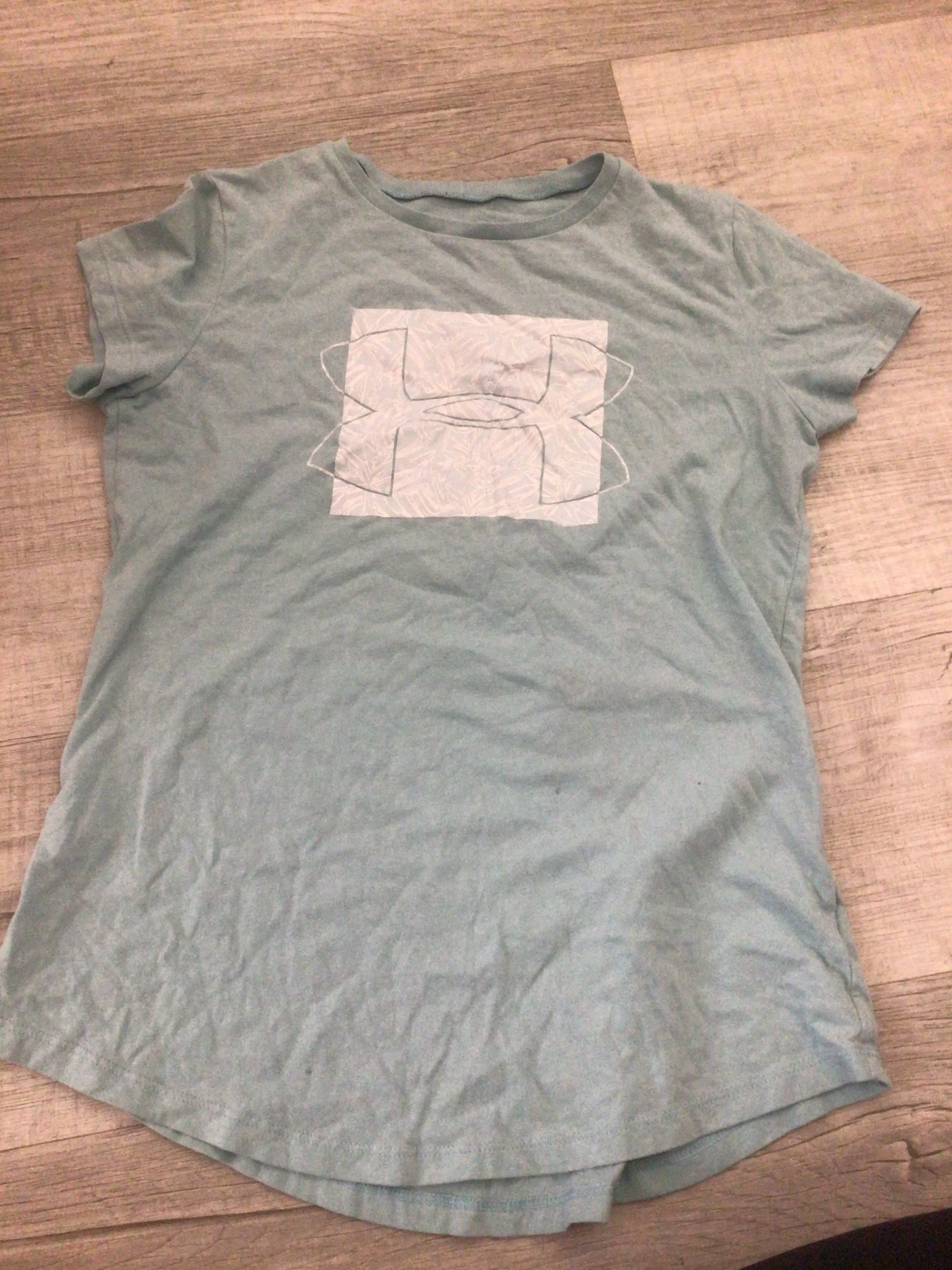 Blue Under Armour tshirt-L