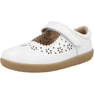 Bobux Tilly White Mary Jane Kids Shoes