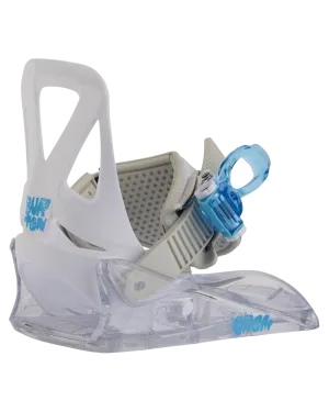 Burton Kids' Mini Grom Disc Snowboard Bindings - White