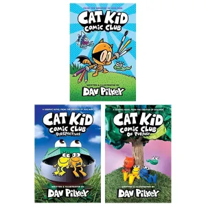 Cat Kid Comic Club Collection 3 Books Set (Cat Kid Comic Club, Cat Kid Comic Club: Perspectives & Cat Kid Comic Club: On Purpose)