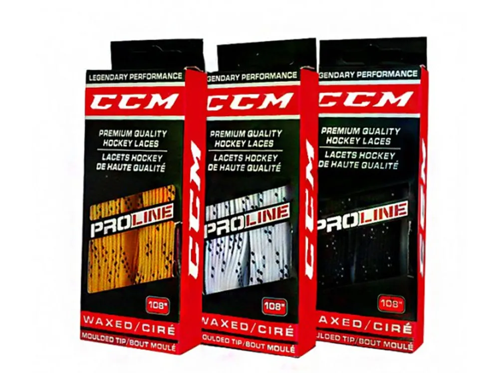 CCM Pro Waxed Laces
