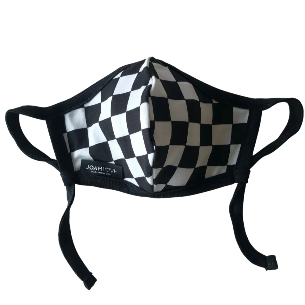 Checker w/ Pocket | Black