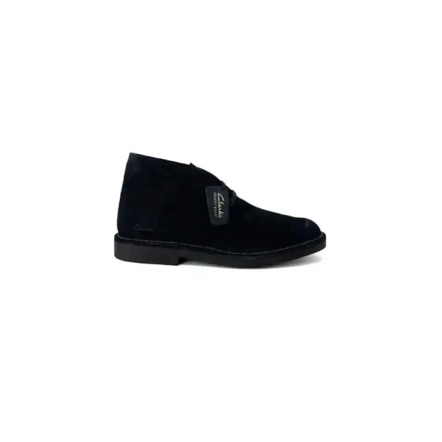 Clarks Men's Blue Leather Lace-Up Shoes
