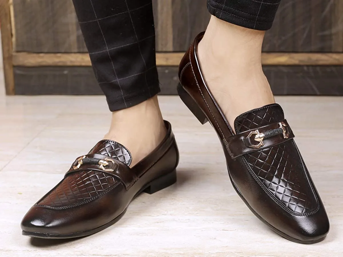 Classy Casual Moccasins Slip-on Shoes For Men's-JoansParamount