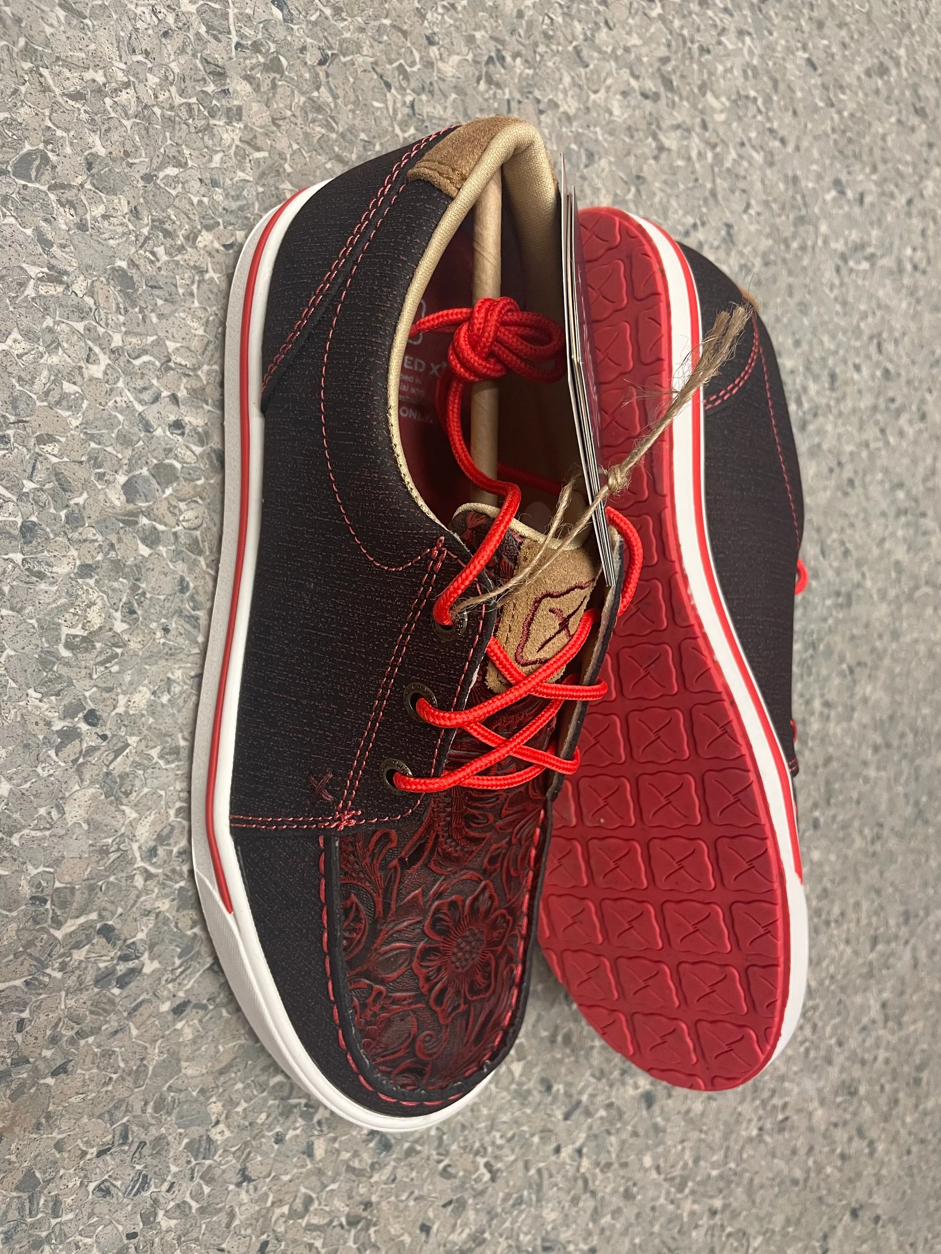 CLTWCA0051 Twisted X Ladies - Kicks - Black/Grenadine