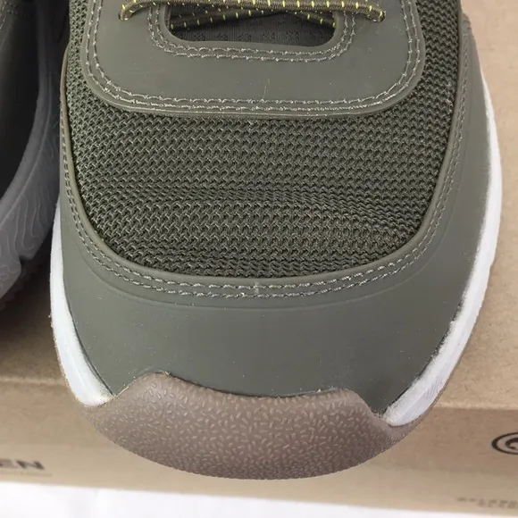 Collection by Clarks Davis Low Mens LeatherTextile Casual Trainers Size 11.5 NIB
