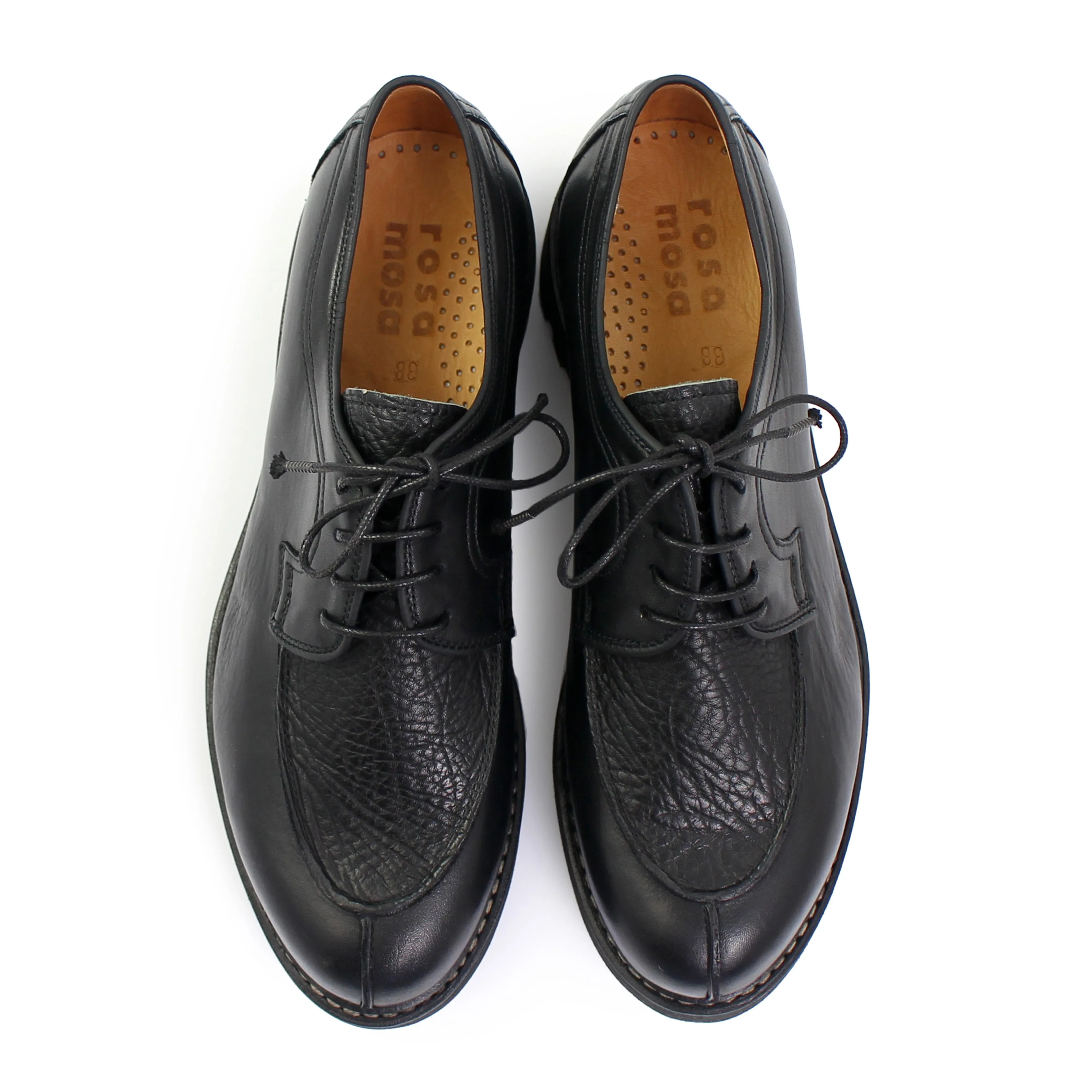 Delemont Shoes   Nero / Apron Cloudy
