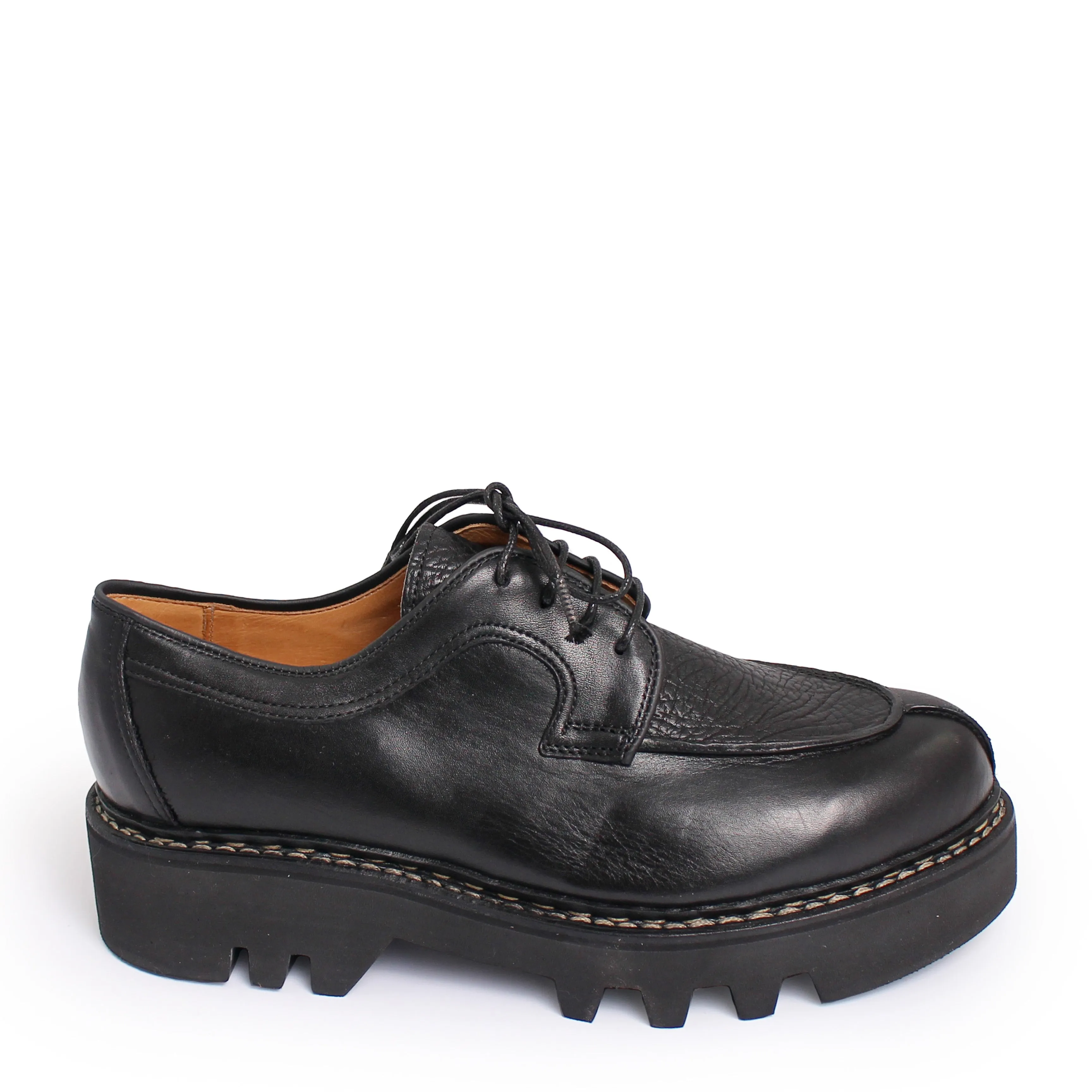Delemont Shoes   Nero / Apron Cloudy
