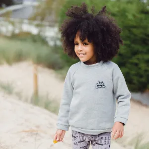 Dinki Human Patch Sweatshirt Grey