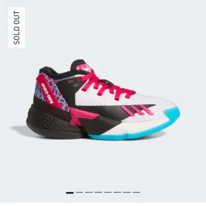 D.O.B. Donovan Mitchell Spider-Man adidas sneakers size 1. Brand new