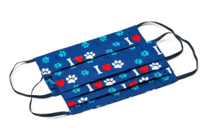 Dog Lovers #3 Cloth Face Masks (2-piece set)