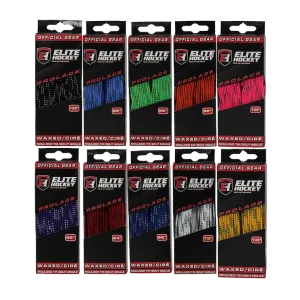 Elite Waxed Coloured Laces