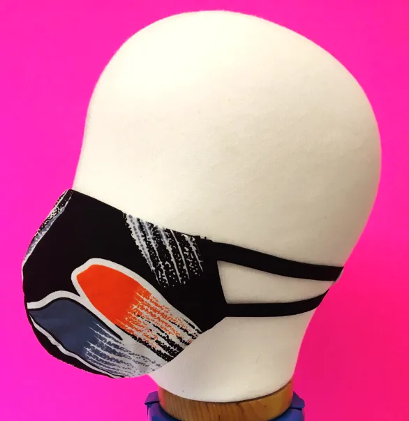 Face Mask - Brush Strokes