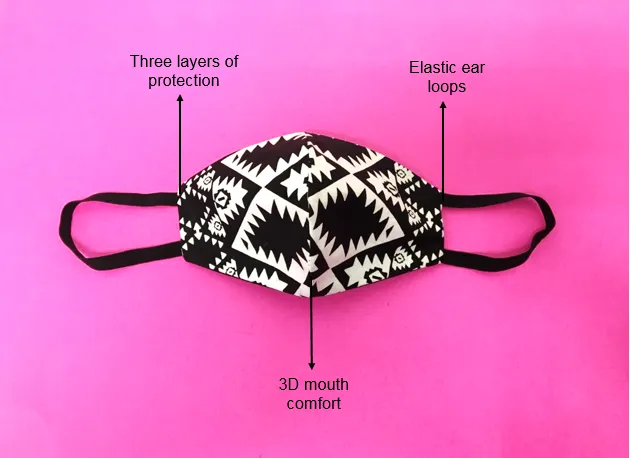 Face Mask - Zigzag