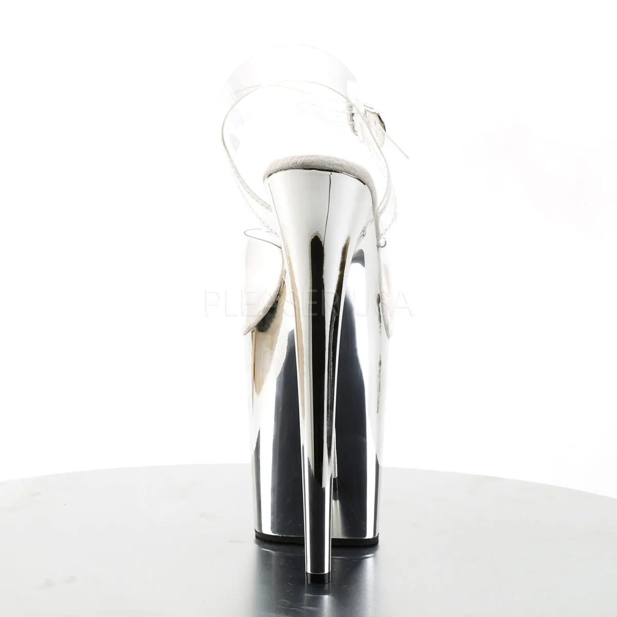 FLAMINGO-808  Clear/Silver Chrome