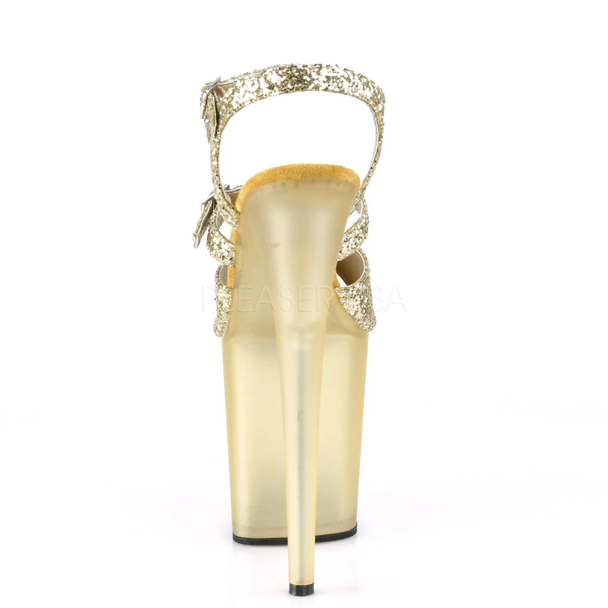 FLAMINGO-874  Gold Glitter/Frosted Gold
