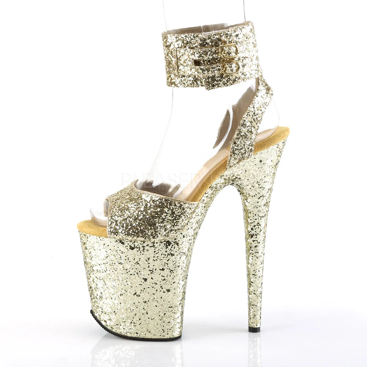 FLAMINGO-891LG  Gold Glitter/Gold Glitter