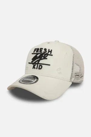 FRESH EGO DISTRESSED TRUCKER