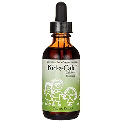 Fórmula de calcio Kid-e-Calc Dr. Christopher 2 oz líquido