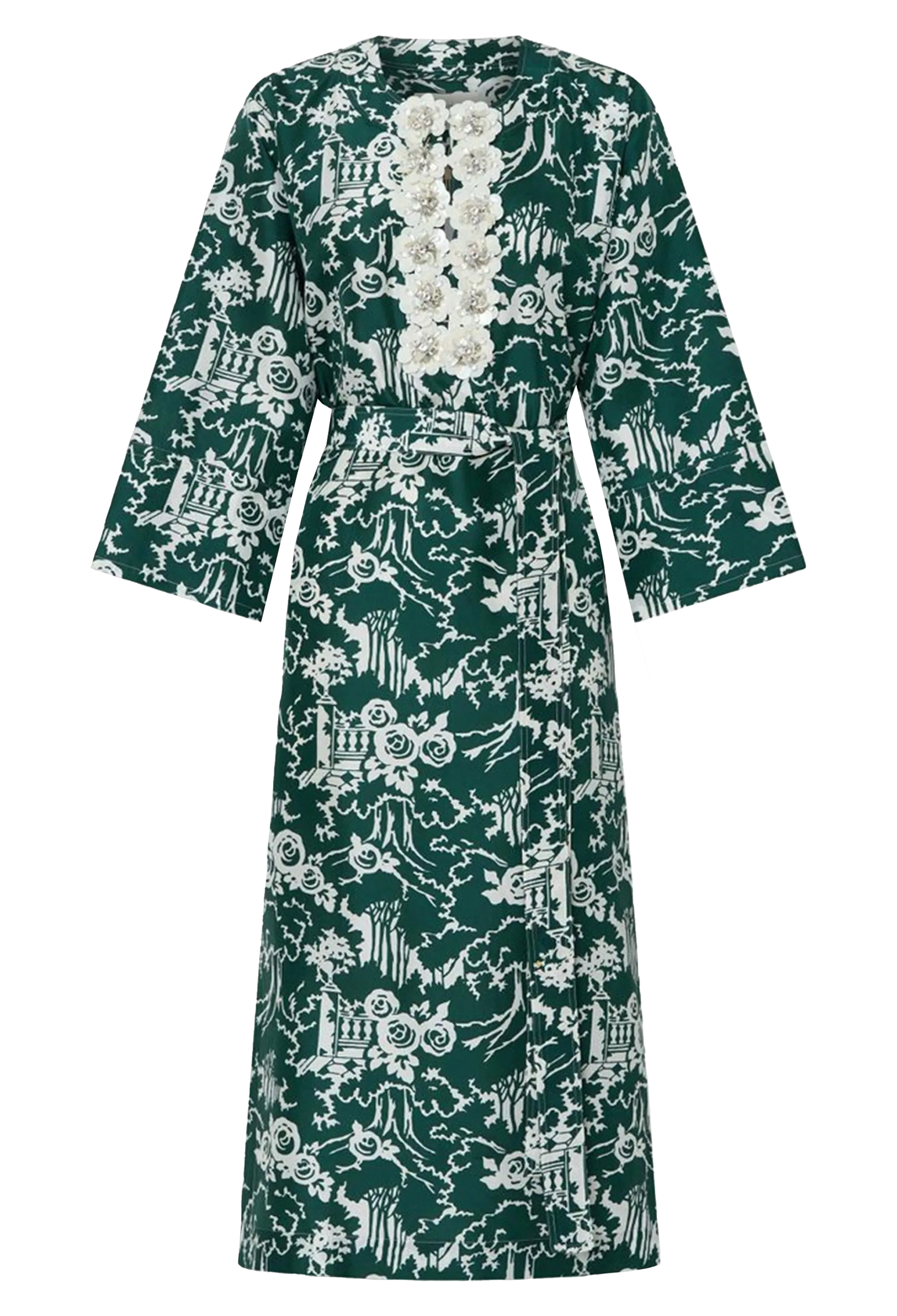 Garden Toile Tunic Dress