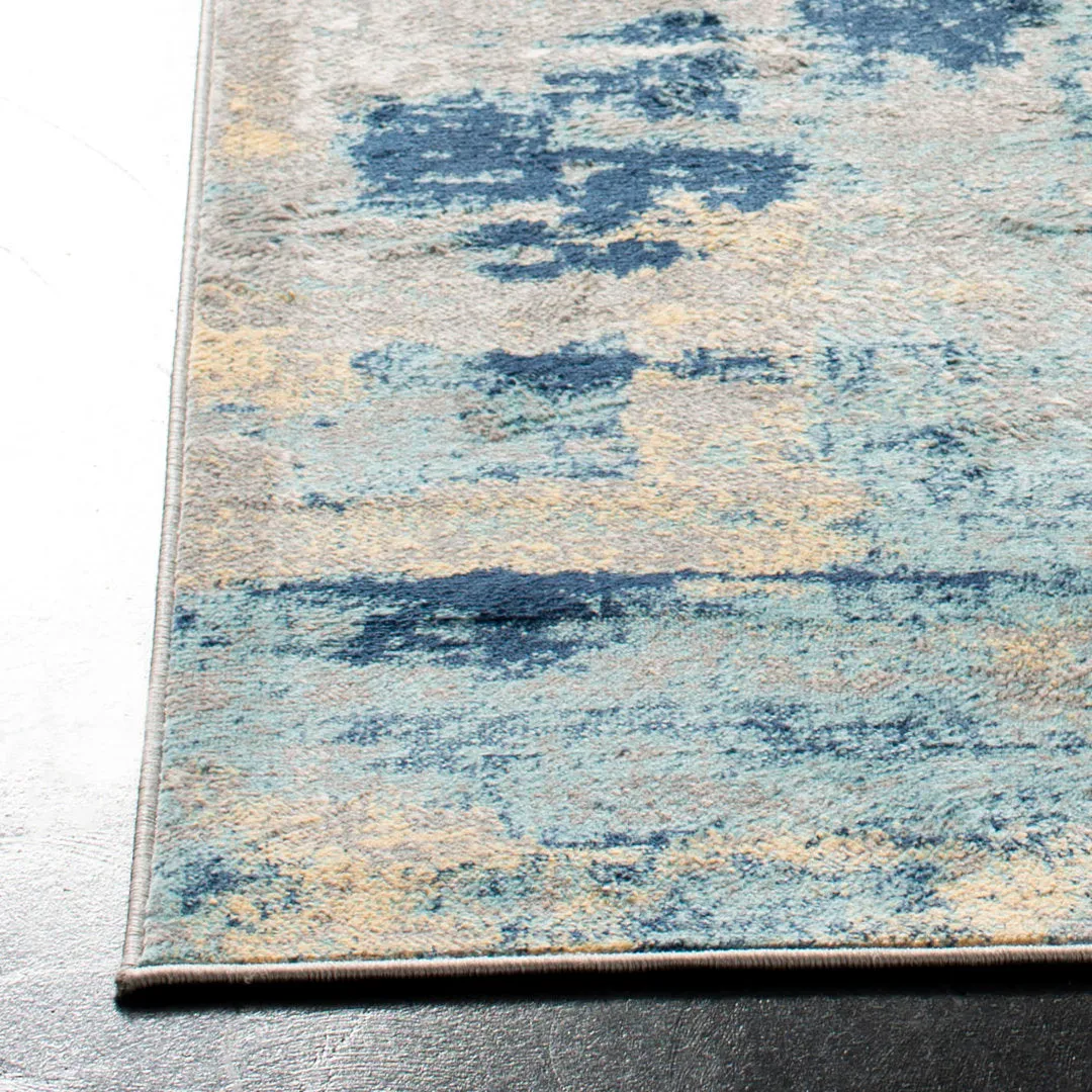 Genessys Performance Abstract Rug 17 Stories Rug Size: Runner 2' x 6'