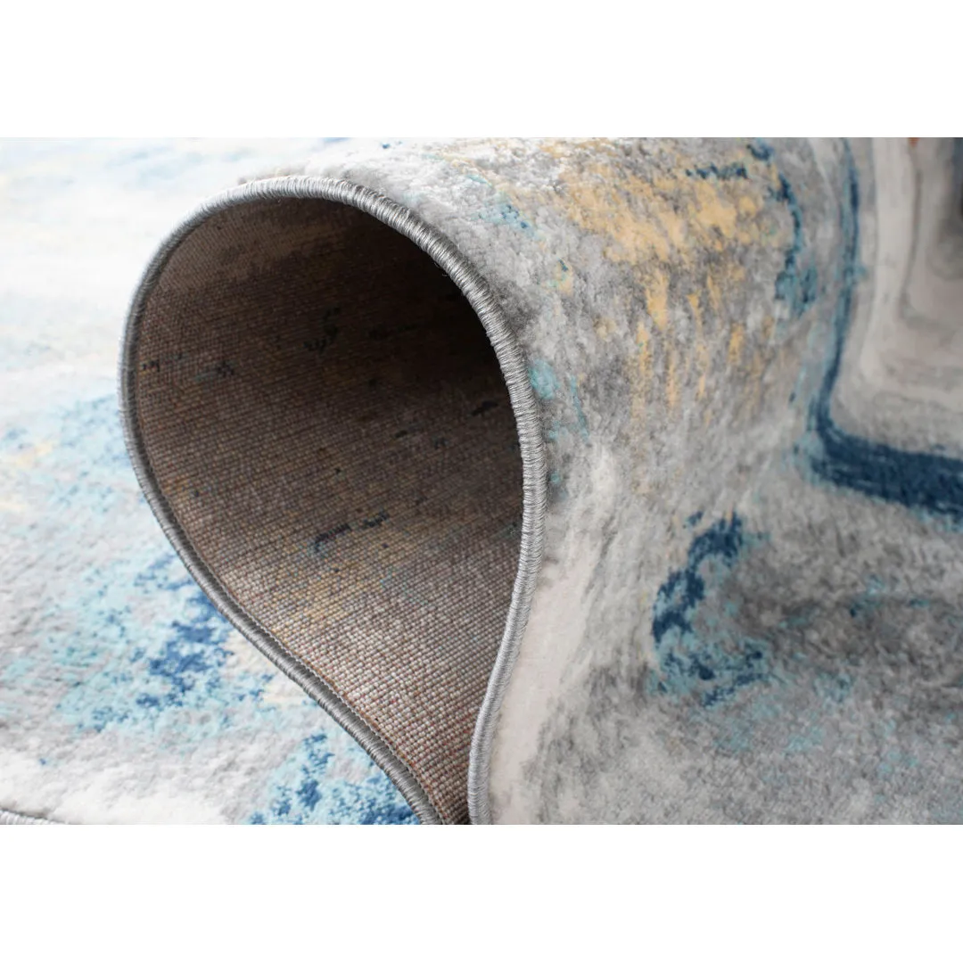 Genessys Performance Abstract Rug 17 Stories Rug Size: Runner 2' x 6'