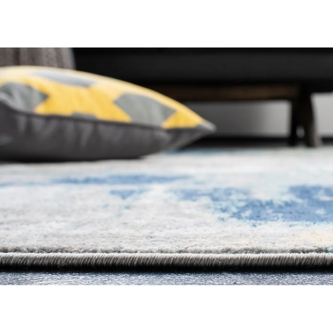 Genessys Performance Abstract Rug 17 Stories Rug Size: Runner 2' x 6'