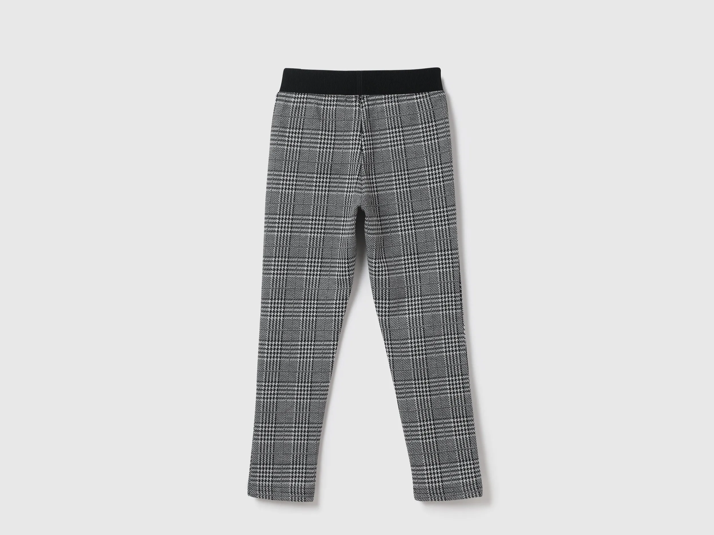 Girls Check Regular Fit Jegging