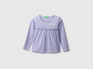Girls Embroidery Round Neck Top