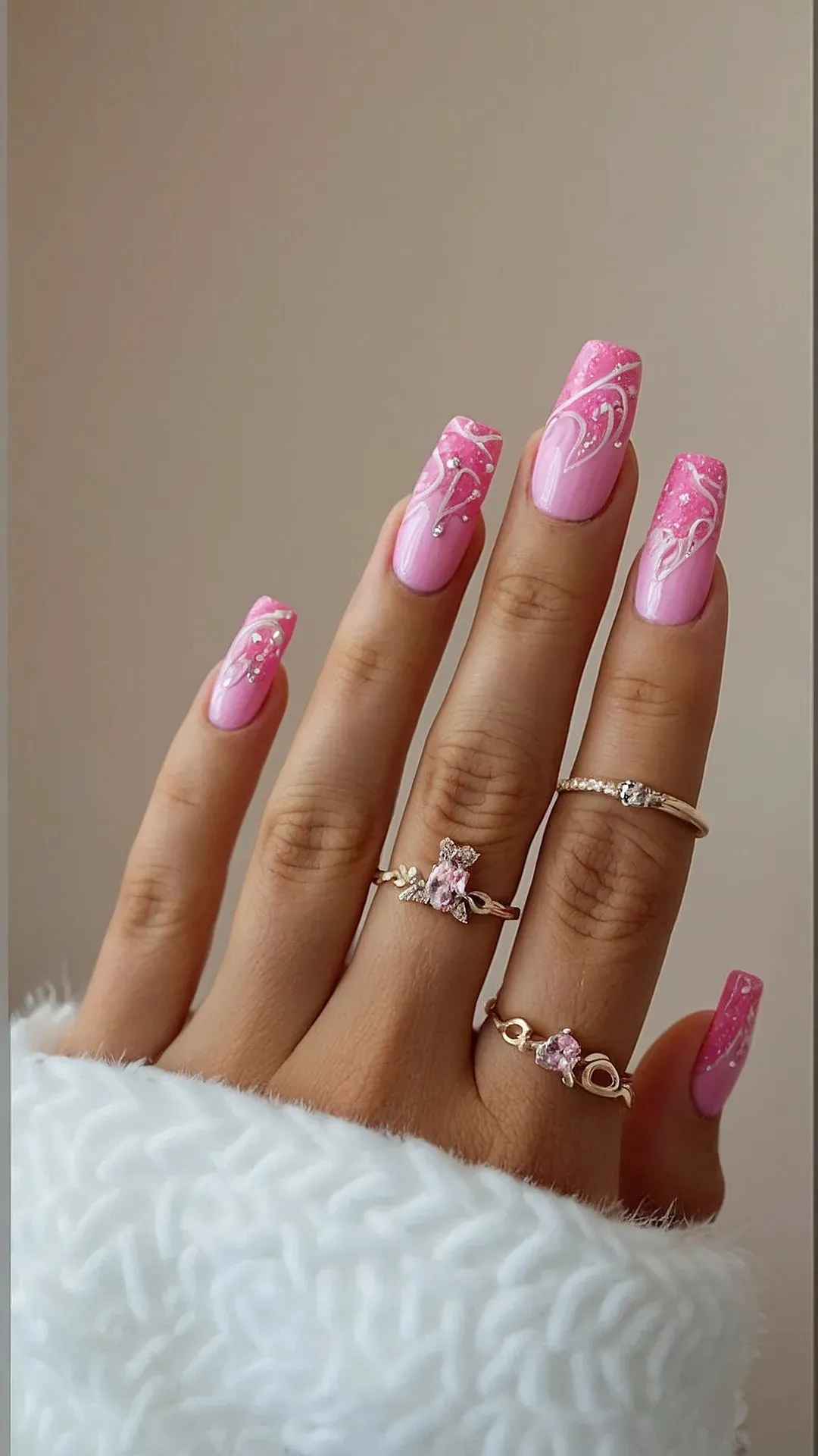 Glam It Up: 16 Barbie Pink Nail Inspirations for Every Mood